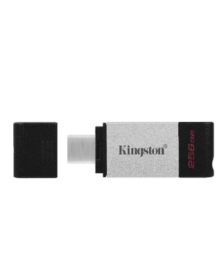 Memoria Usb Kingston de 256GB USBC 3.2 GEN1 DATATRAVELER 80