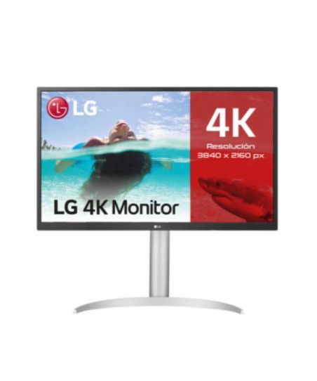 Monitor LG 27UP550N-W de 27"/IPS/4K/Regulable/2 HDMI-1 DP