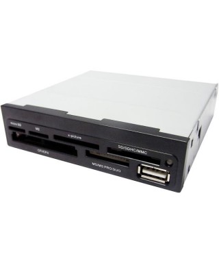 Lector de tarjetas de memoria Coolbox CRCOOCR4002L - interno - USB 2.0