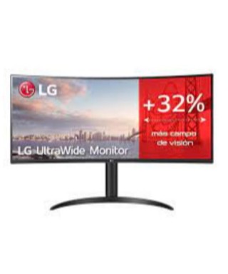 Monitor LG 34WP75CP-B de 34"/Multimedia/Regulable/2HDMI-1DP