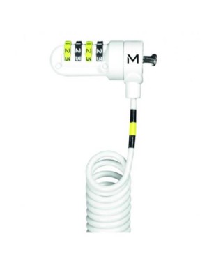 Cable de seguridad MOBILIS CORPORATE COILLED SECURITY LOCKCODE - Candado de combinación - 180cm