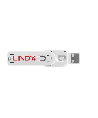 Cable de seguridad LINDY 40454 - Candado con llave