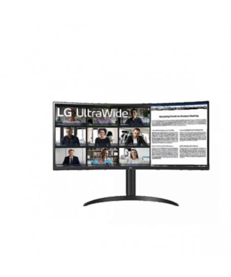 Monitor Desktop LG 34WR55QC-B de 34"/VA/Regulable/2 HDMI/1 DP
