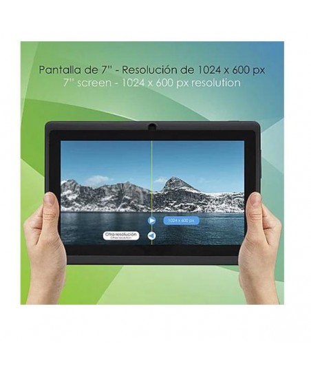 Tablet DAM Q75X Pro WSVGA de 7" - 1GB - 8GB - WI-FI - Android 10