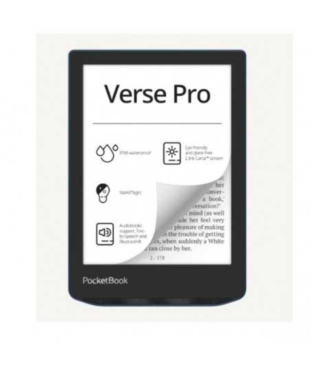 E-Book PocketBook Verse Pro de 6" táctil - 16GB