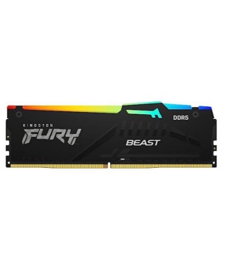 Memoria Kingston FURY Beast RGB XMP - 16GB - DDR5 - 6000MHz - DIMM
