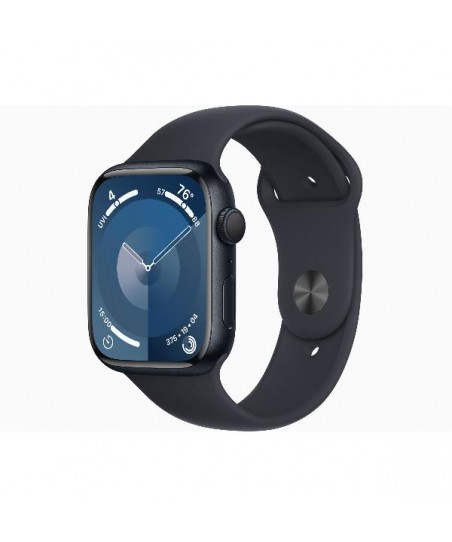 Smartwatch Apple Series 9 GPS 41mm de 1,6" - 18h - MIDNIGHT ALUMINIUM CASE WITH MIDNIGHT SPORT BAND - S/M