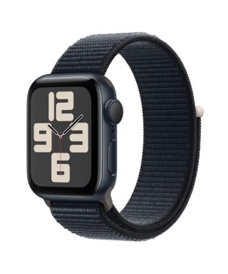 Smartwatch Apple SE 44MM de 1,73" - 18h -  Aluminio Negro Loop sport Negro