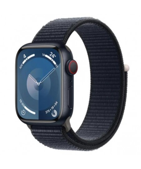 Smartwatch Apple Series 9 GPS 41MM de 1,6" - 18h - MIDNIGHT ALUMINIUM CASE WITH SPORT LOOP