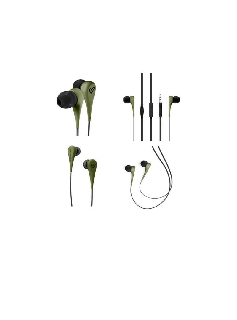 Auriculares con cable Energy Sistem Style 1 Verde