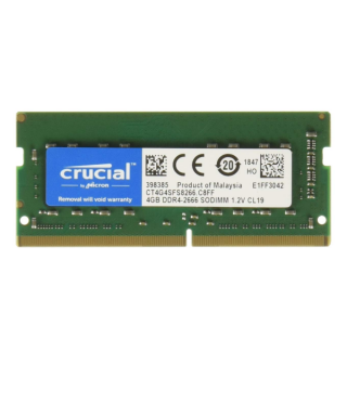 Memoria CRUCIAL CT4G4SFS8266 4GB DDR4 SO-DIMM 2666Mhz