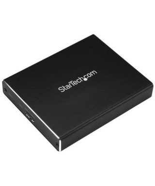 Caja StarTech SM22BU31C3R de 2 Bahias M.2 NGFF USB 3.1 RAID Caja Externa USB-C USB-A