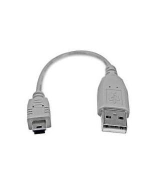 Cable StarTech USB2HABM6IN de 15cm de Mini USB 2.0 de 6 pulgadas – A a Mini B