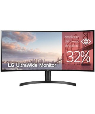 Monitor LG 34WL85C-B de 34"/IPS/WQHD/Vesa 100/Regulable/Multimedia/2 HDMI/1 DP