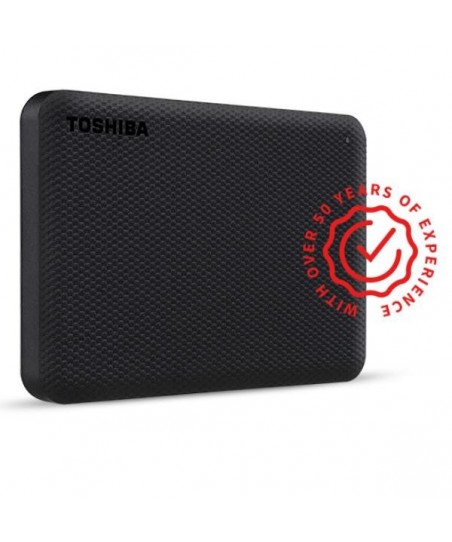 Disco duro externo Toshiba CANVIO ADVANCE 4TB - USB 3.2 Gen 1 - 2,50" - Negro