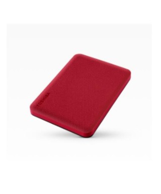 Disco duro Toshiba CANVIO ADVANCE 4TB - USB 3.2 Gen 1 - 2,50" - Rojo