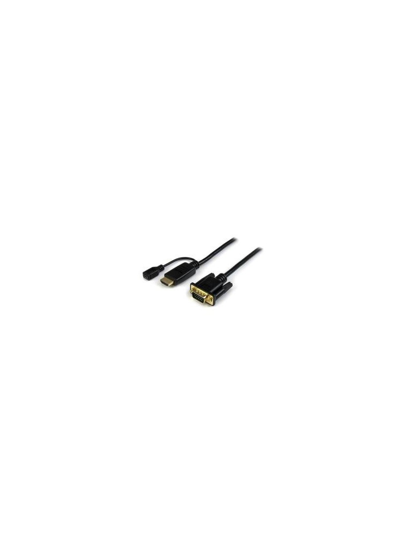 Cable StarTech HD2VGAMM6 - 1,8m - Conversor HDMI VGA