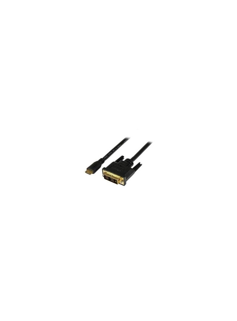 Cable StarTech HDCDVIMM1M de 1m - Mini HDMI a DVI-D (SL) 18+1 Pin