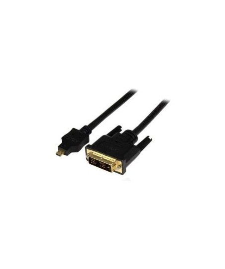 Cable StarTech HDDDVIMM1M de 1 m - Micro HDMI a DVI-D (SL) 18+1 Pin