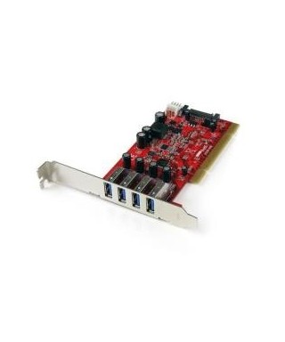 Tarjeta PCI StarTech PCIUSB3S4 de 4 PUERTOS USB 3.0