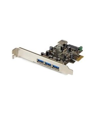Tarjeta PCIE StarTech PEXUSB3S42 USB 3.0 4 PUERTOS