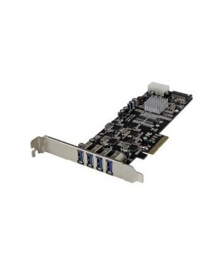 Tarjeta PCI EXPRESS StarTech PEXUSB3S44V 4 x USB 3.0