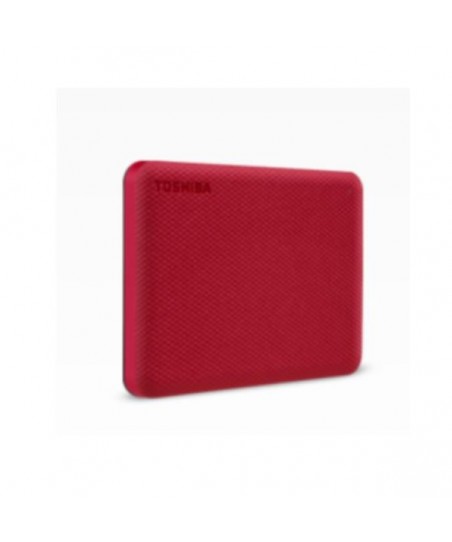 Disco duro externo Toshbia CANVIO ADVANCE 2TB - USB 3.2 Gen 1 - 2,50" - Rojo
