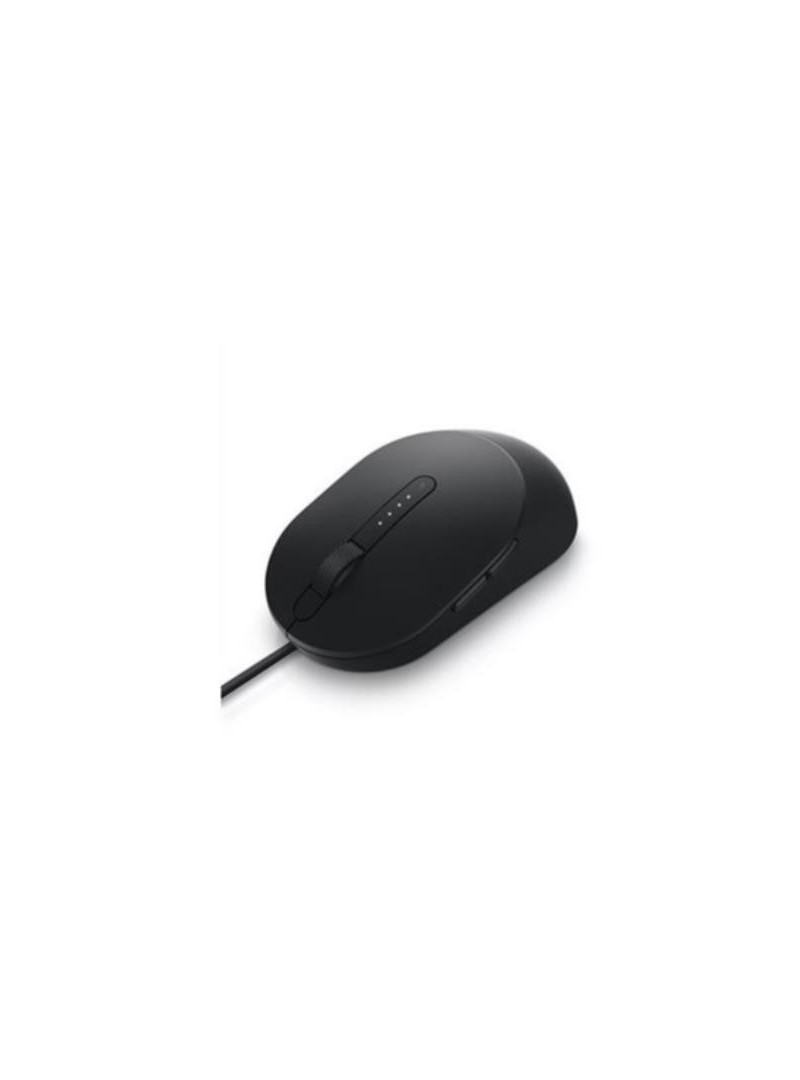 Ratón con cable USB DELL LASER WIRED MOUSE MS3220 BLACK