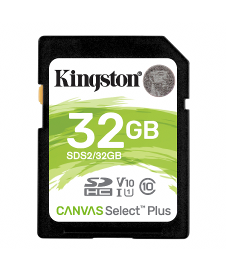 Tarjeta De Memoria Kingston SDS2/32GB de 32GB - Secure Digital