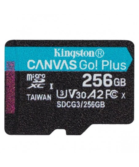 Tarjeta De Memoria Kingston SDCG3/256GBSP de 256GB - Micro SD XC