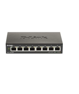 Switch D-Link DGS-1100-08V2 - 8 puertos - Gigabit - Smart Managed