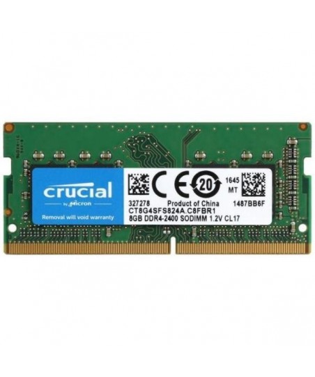 Memoria Crucial CT8G4SFS824A 8GB DDR4 2400 Mhz SO-DIMM